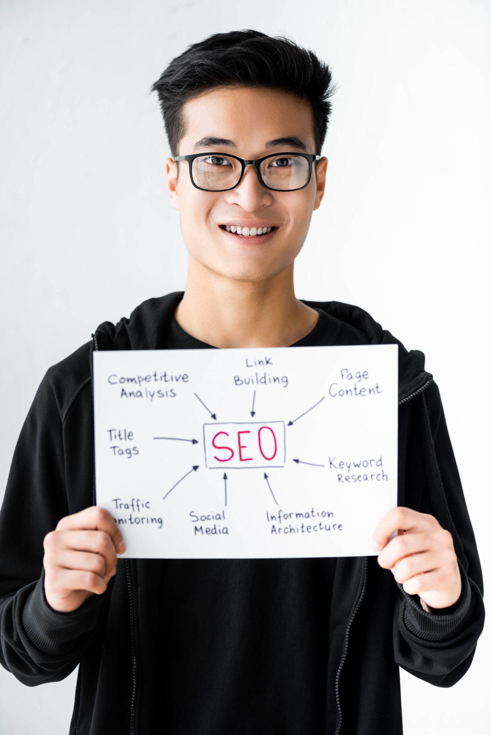 smiling asian seo manager holding paper with conce 2024 11 07 16 34 17 utc scaled